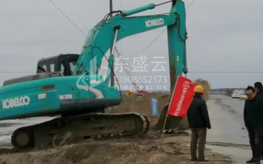 東盛云巖土承攬南通大盾構(gòu)機(jī)基地地基處理項(xiàng)目，排水強(qiáng)夯項(xiàng)目，今日開(kāi)始放線(xiàn)（視頻）